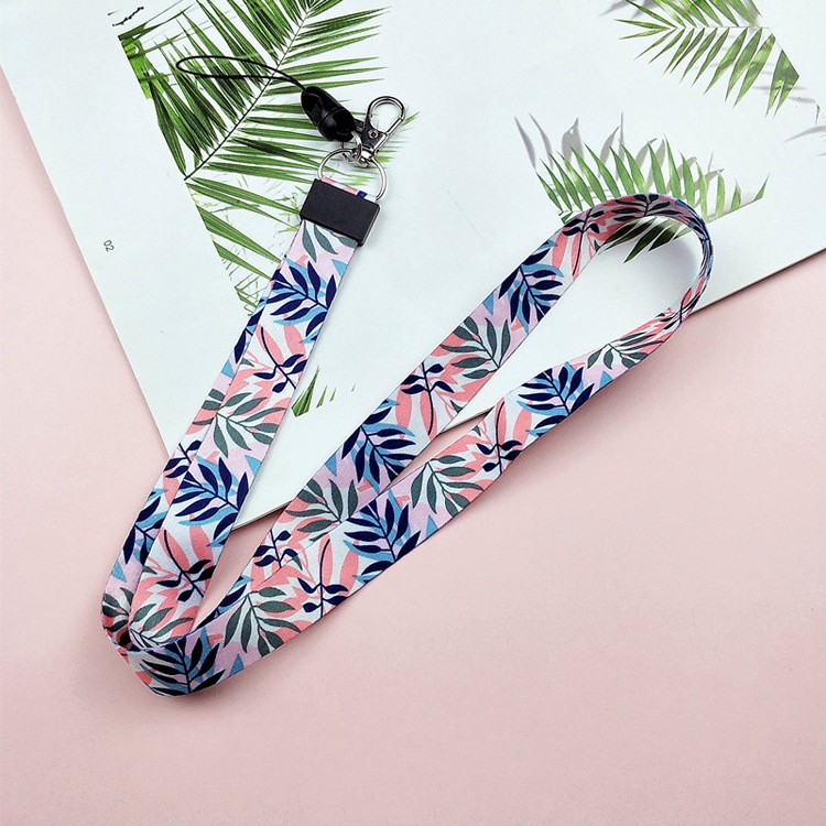 Tali Strap Panjang  Pendek Gantung untuk Holder Handphone  Kartu Motif yang Dapat Dilepas