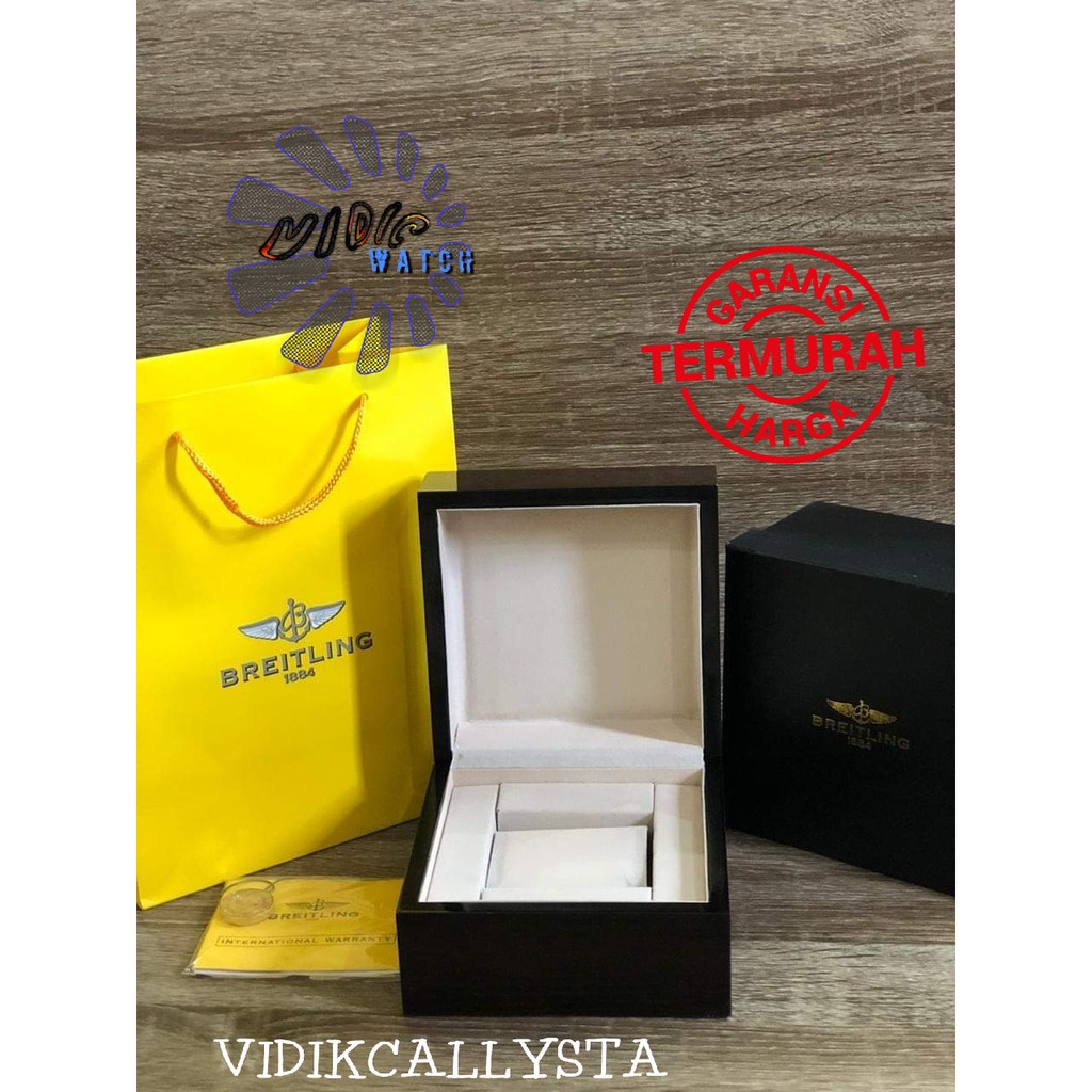 BOX BOK KOTAK JAM PREMIUM JAM TANGAN BREITLING EXCLUSIVE 1884