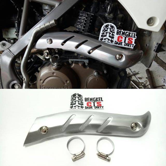 Pelindung Knalpot Panjang KLX DTracker CRF 150