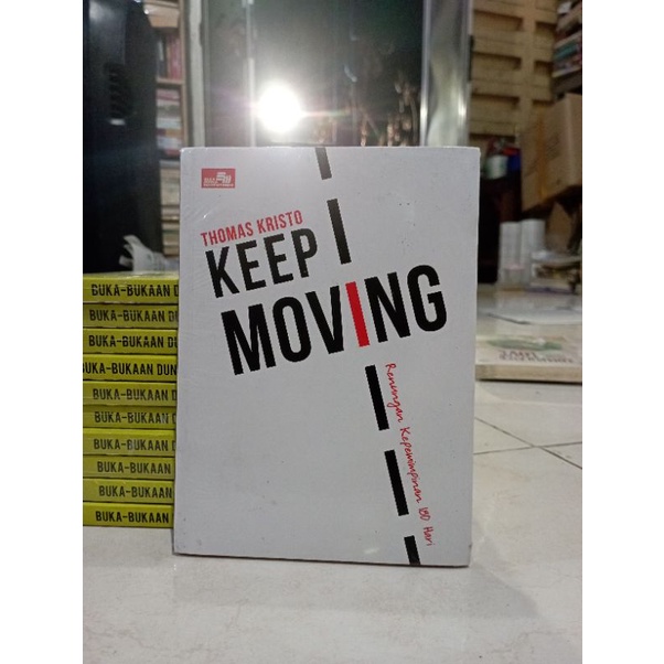 OBRAL BUKU MOTIVASI / PENGEMBANGAN DIRI / INSPIRASI / SELF IMPROVE / INOVASI / SETRUM WARSITO / LIVING SACRIFICE / SUKSES MANUSIA / REMINDMYSELF / KARATE PROJECT / MANAGEMENT / MURAH ORIGINAL-KEEP MOVING