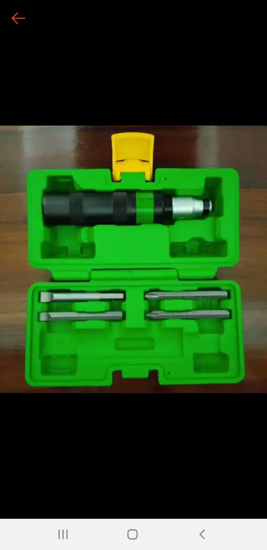 Obeng Ketok Tekiro Original 5pcs Impact Driver Set 5 Pcs Original