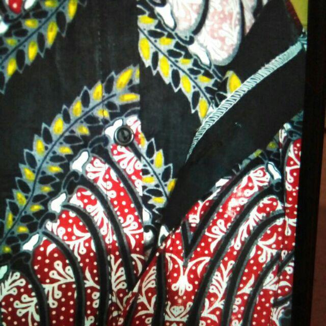 Batik Couple Keluarga Sania Ruffle Ori Ndoro Jowi Dnt Motif Madu Termurah Di Shopee