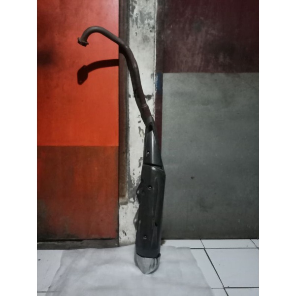 Knalpot standar Yamaha mx king Original