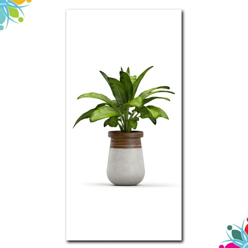 Hiasan Dinding Pajangan Dinding Poster Kayu Pohonan Hias