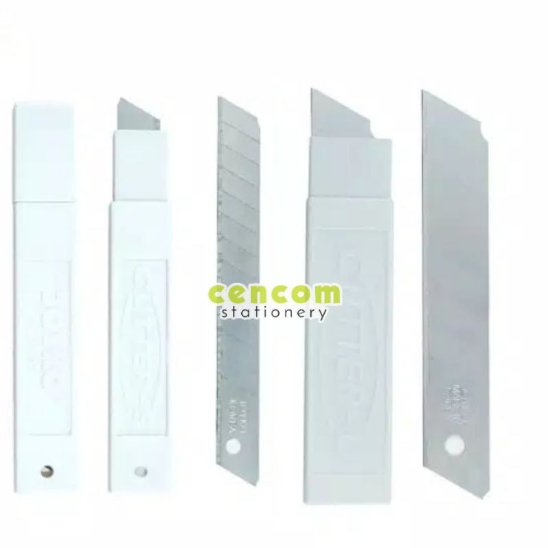 

Cutter Blade Refill Isi Pisau Pemotong Joyko A-100 / L-150 1 Tube 5 Pcs