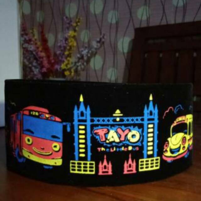 Peci anak karakter Tayo / peci tayo