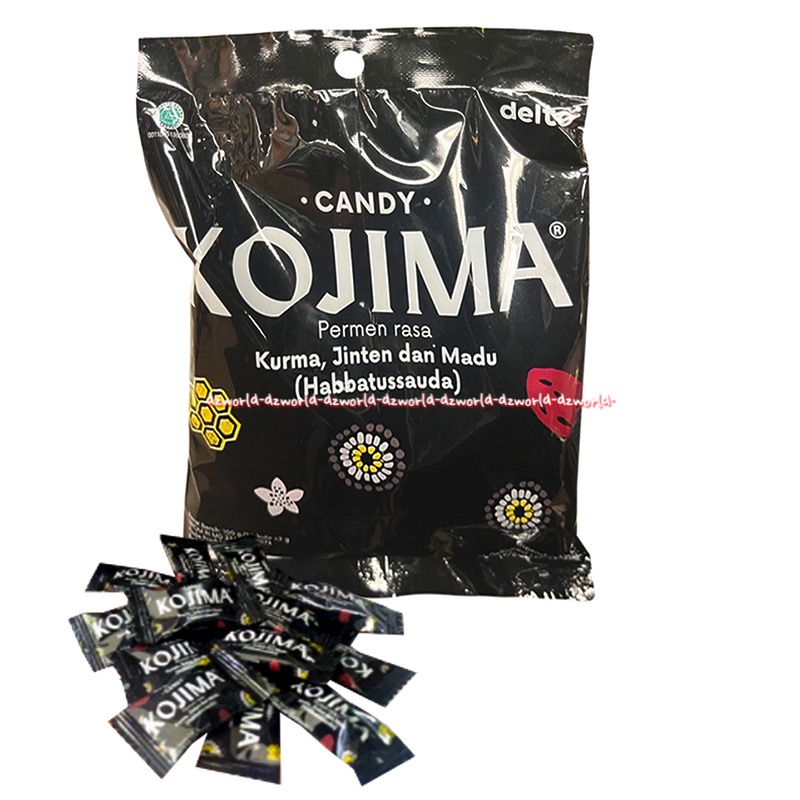 Kojima Candy Permen 50butir Rasa Kurma Jinten Madu Habbatussauda Deltomed Cendi Candi Candies Taste of Black Seed Honey Cumin Dates