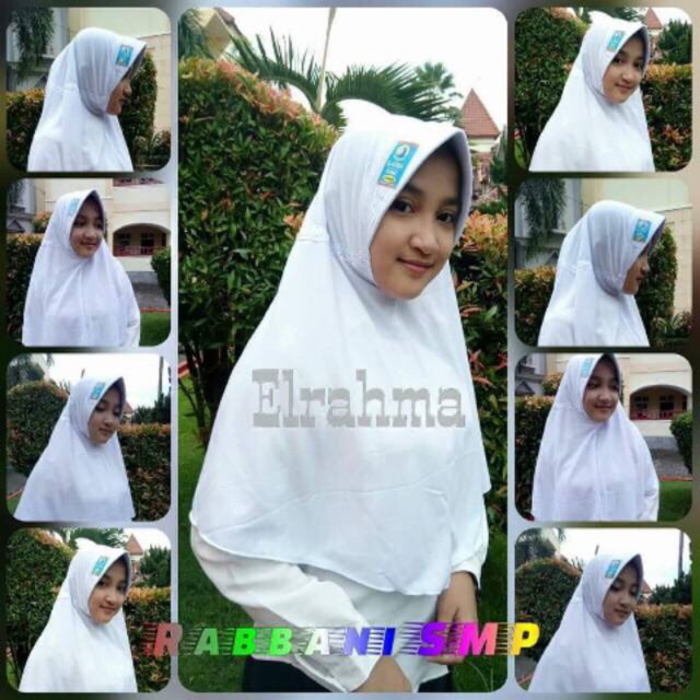 TERMURAH Kerudung Serut El Rahma.