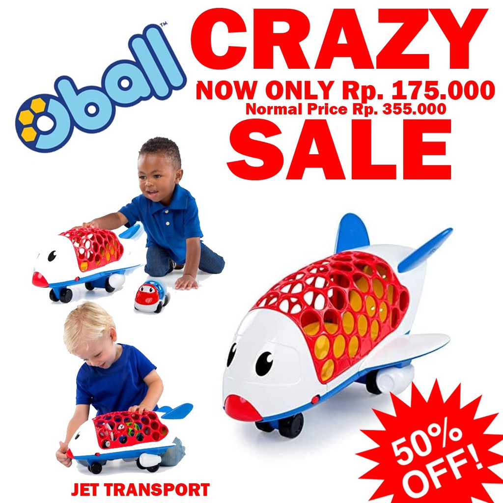 Oball Go Grippers Jet Transport