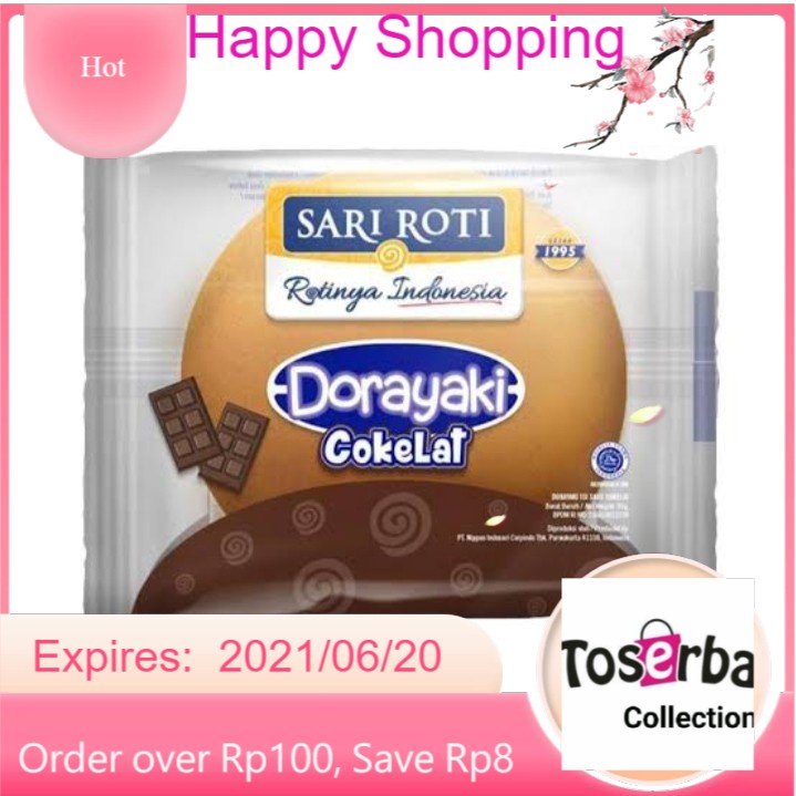 

Sari Roti Dorayaki Coklat