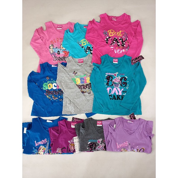 Graziella Kaos lengan panjang anak perempuan