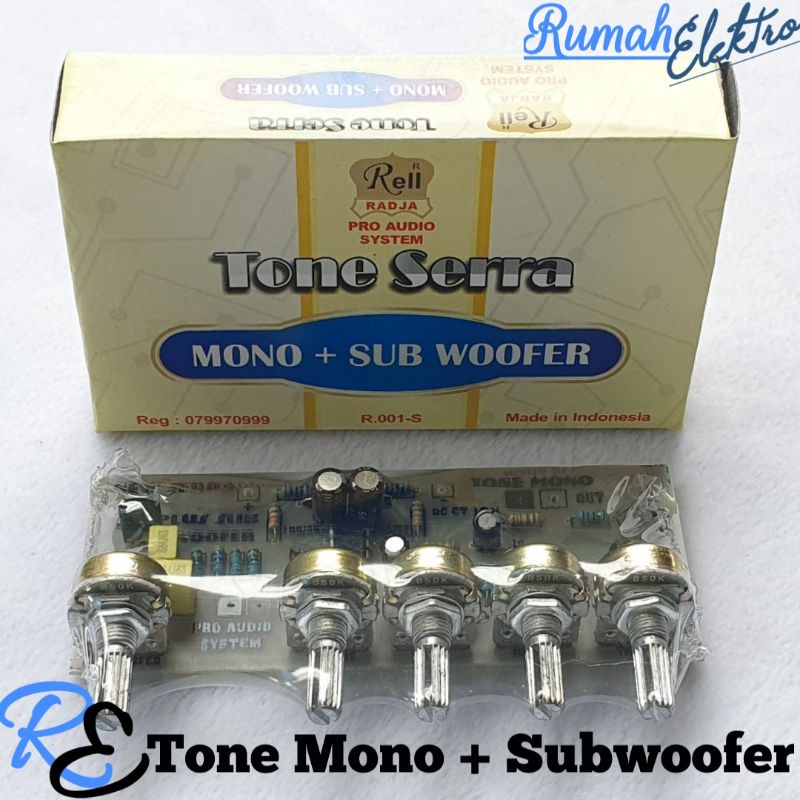 Tone Control Mono Plus Subwoofer SERRA