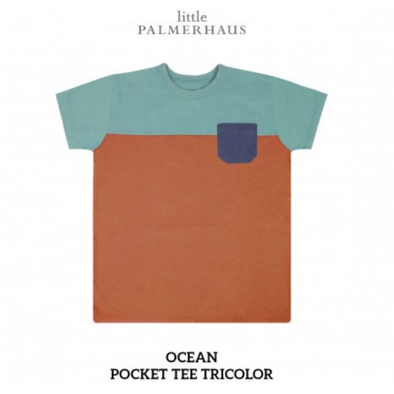 Little Palmerhaus Pocket Tee TRICOLOR 5 Year