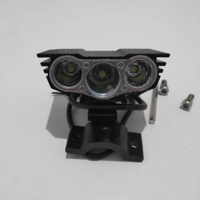 Lampu tembak sorot LED 3mata lampu LED OWL utrafire cree 3sisi