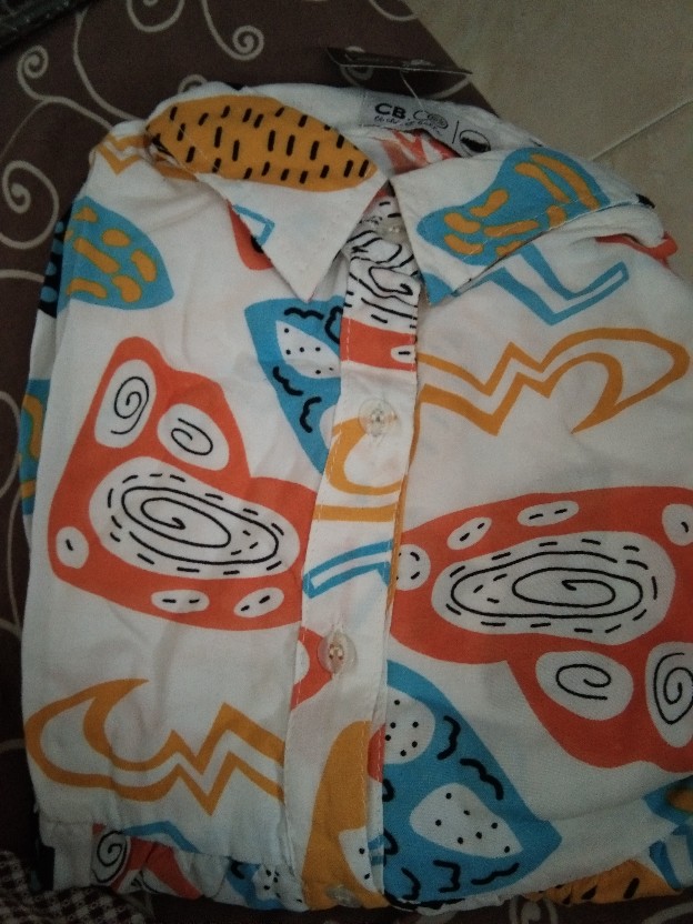 Hope Girl By Cb.co | Kemeja Anak Sd Smp Couple Rayon Motif