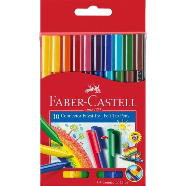 

Kusus Hari Ini Connector Pen 10 Faber Castell Bergaransi