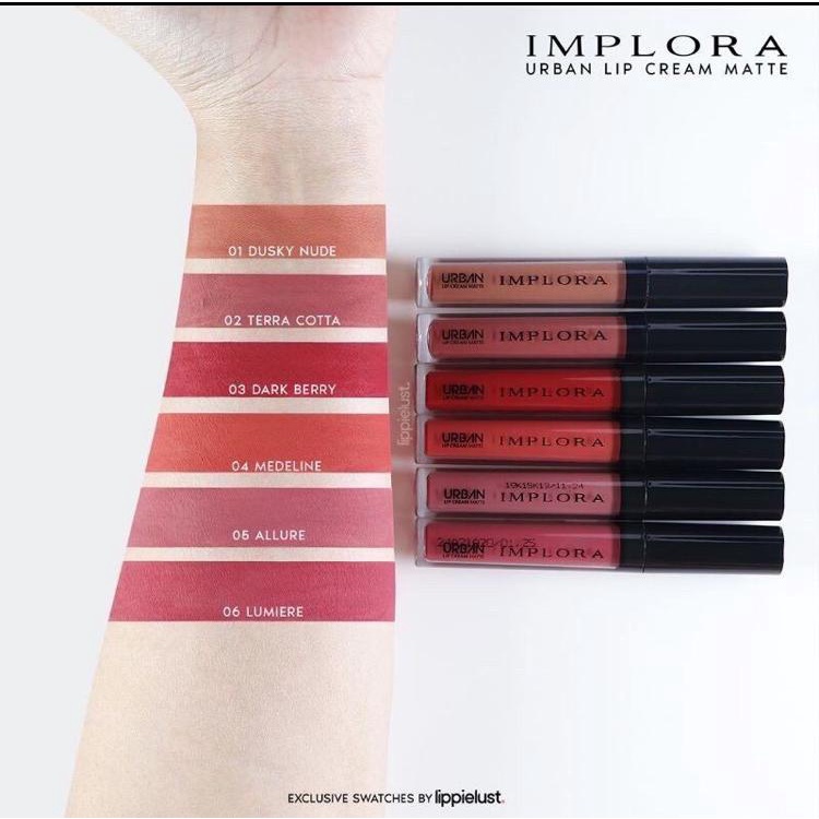 Jelita Cosmetics - Implora Lip Cream Matte