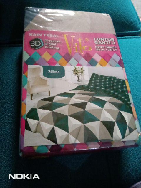 Id. Sprei 3d Single New Vito Motif  Milano