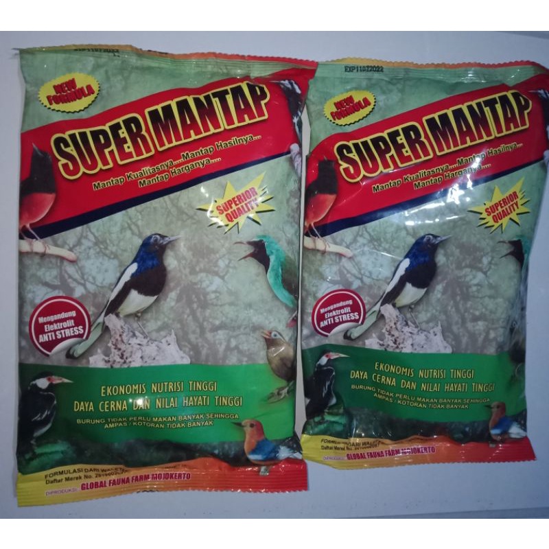 super mantap pakan burung pemakan serangga