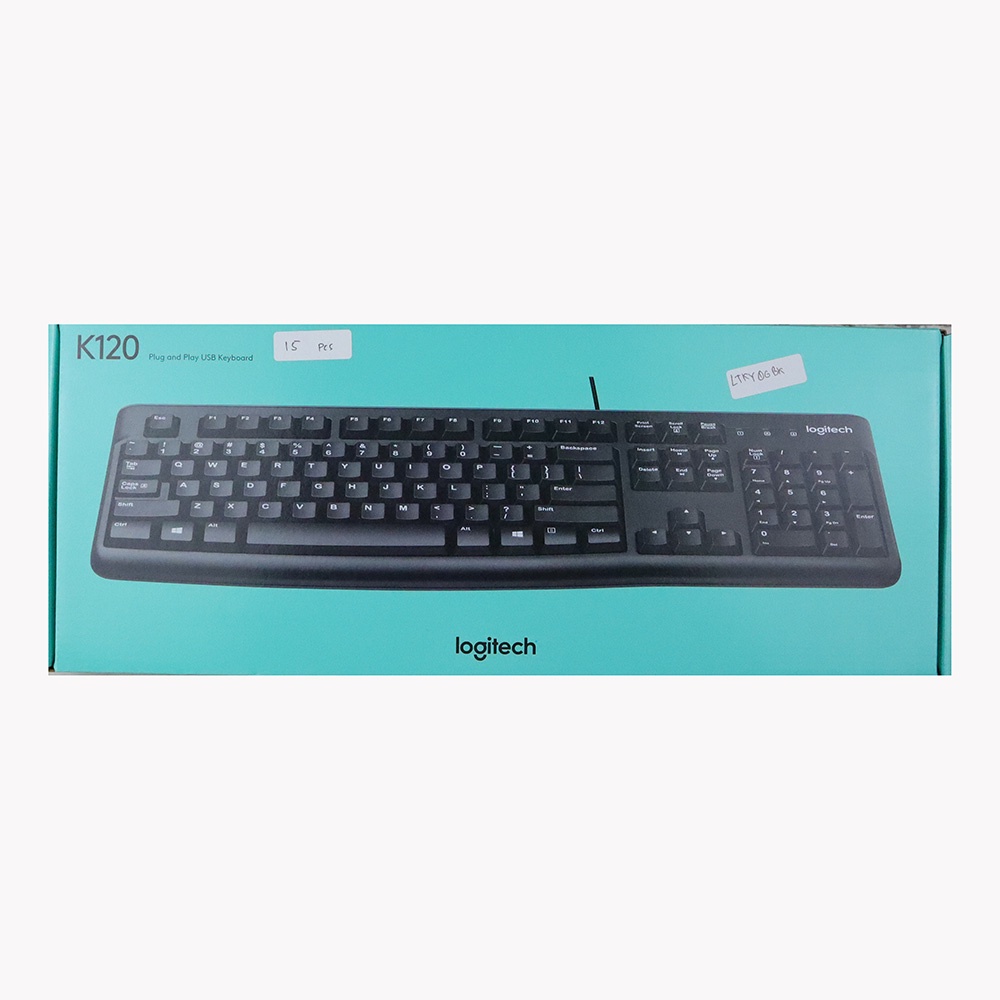 Logitech USB Keyboard - K120 - Black