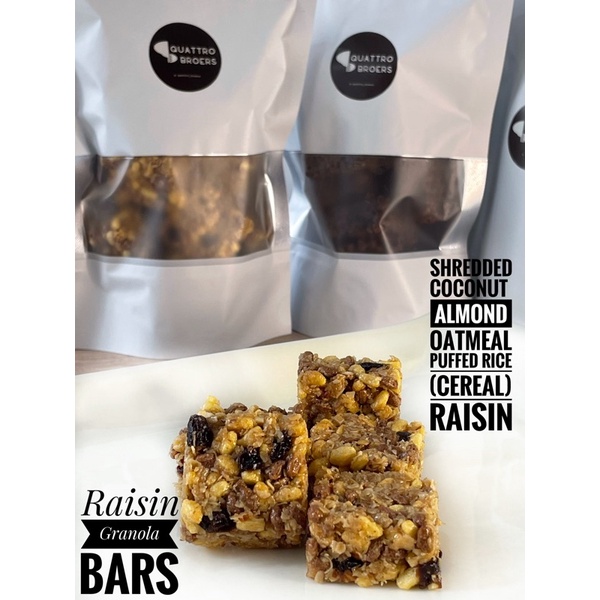 

Raisin Granola Bars