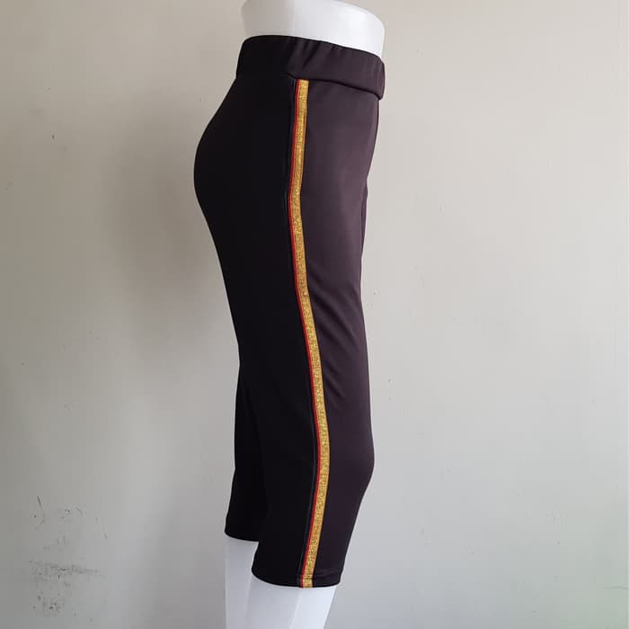 CCfashion celana Leggings Scuba 3 4 variasi list Adele3 4 CCfashion celana Leggings Scuba 3 4 variasi list Adele3 4