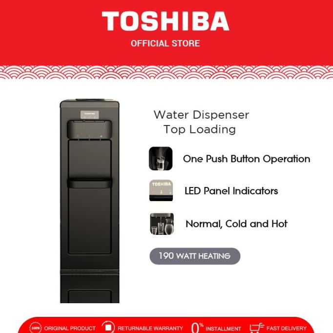 TOSHIBA Dispenser Air Galon Atas RWF-W1917TN(K)