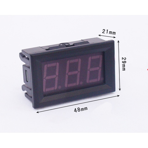 Alarm voltmeter Digital DC Low High Voltage 4.5-30v Warning Buzzer