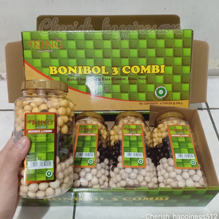 

COKELAT- D'KING BONIBOL COKELAT ~ BISKUIT SALUT COKELAT BENTUK BOLA MINI~KOTAK - COKLAT -COKELAT.