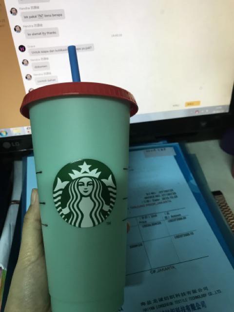 Starbucks Color Changing Reusable Cup