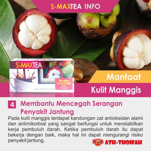 

S-MAX Tea - Teh Celup Extrak Sirsak dan Kulit Manggis