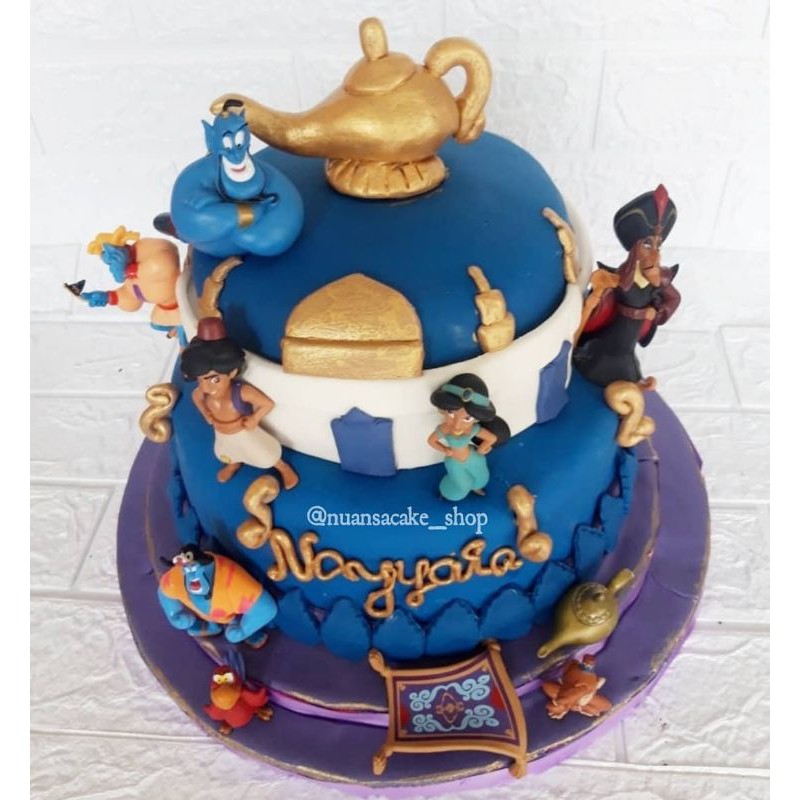 

KUE ULANG TAHUN CUSTOM / KUE ULANG TAHUN ALADIN / KUE ULANG TAHUN PRINCESS JASMINE / KUE TART