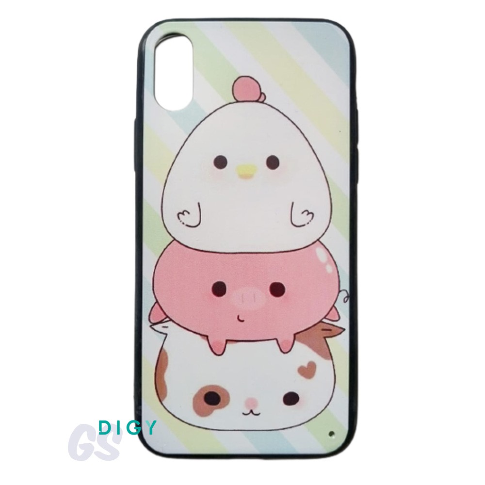 Paket murah Casing hp REDMI XS 3D GAMBAR Hardcase Softcase autofokus standing case hp model Kartun