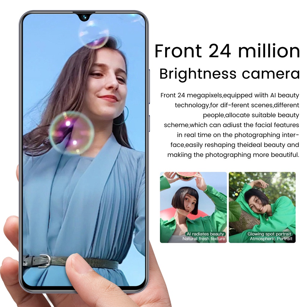 hp Rino8 Pro RAM 8GB+4GB Extended ROM 512GB MediaTek GARANSI RESMI Handphone Android AMOLED 7.5&quot; Ponsel Baru asli 4G/5G HP Murah Cuci Gudang