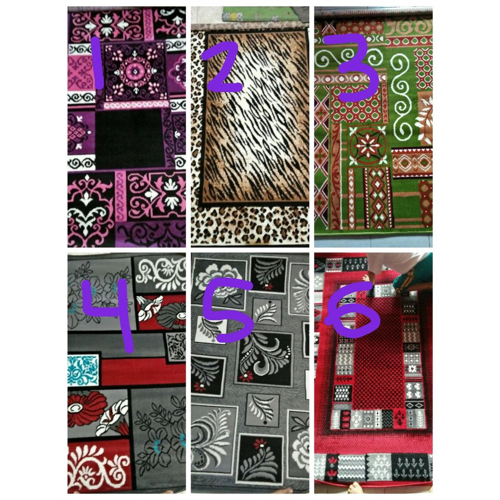 KARPET PERMADANI MODERNO 115X155CM