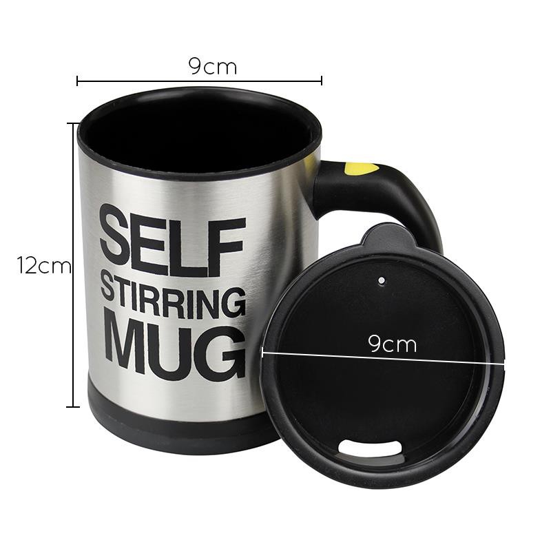 Gelas Pengaduk Otomatis Kopi / Teh Self Stirring Mug - Random