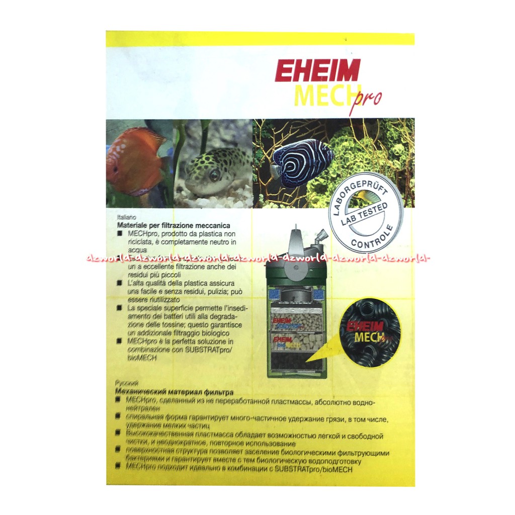 Eheim Mech Pro Mechanical Filter Material Alat penyaring Akuarium 1L