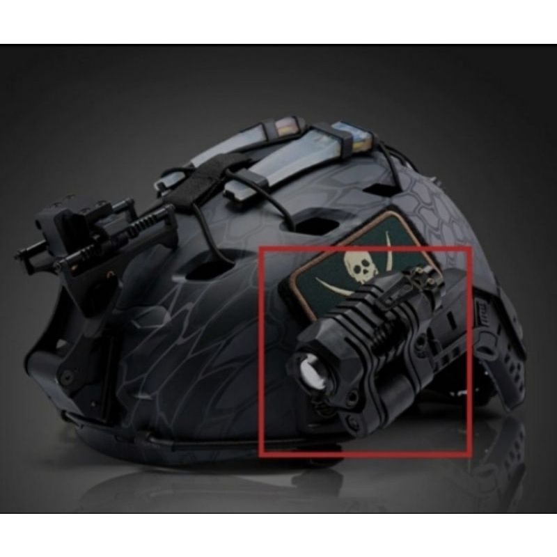 Mounting Senter helm Mich Tactical