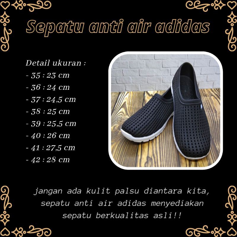 sepatu anti air adidas