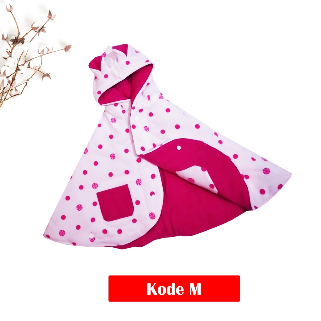 BABY CAPE Selimut Bayi Newborn-3thn Jaket Anak Bayi Murah-M