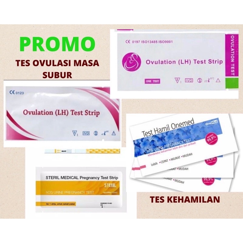 LH test ovulation - tes ovulasi -Tes Kesuburan wanita - alat tes masa subur -ovutest -Ovulation Test