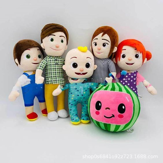 Mainan boneka karakter lucu/mainan anak terbaru  Baby Jojo Lucu Bahan Plush Lembut  Hadiah ulang tahun mainan anak perempuan anak