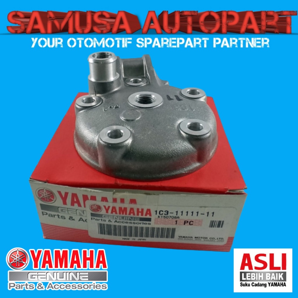 HEAD CYLINDER / CYLINDER KOP YAMAHA YZ125 ORIGINAL / 1C3-11111-11