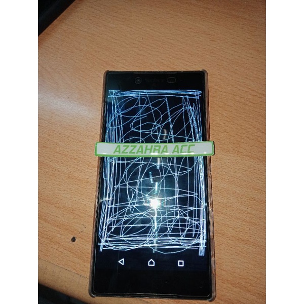 lcd touchscreen Sony Xperia Z5 premium 5.5inchi DoCoMo global silver with frame sesuai fhoto origina