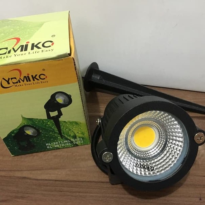 Lampu Taman Sorot Spot LED Besar 3 Watt 3W Warm White Kuning Outdoor