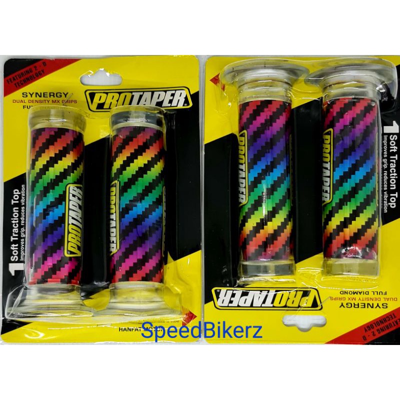 Handfat Handgrip  grip Protaper Carbon Pelangi / Rainbow Universal