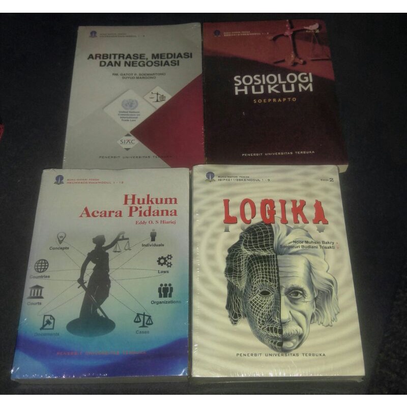 

Modul Universitas Terbuka UT ---- Arbitrase - Sosiologi Hukum - Hukum Acara Pidana - Logika