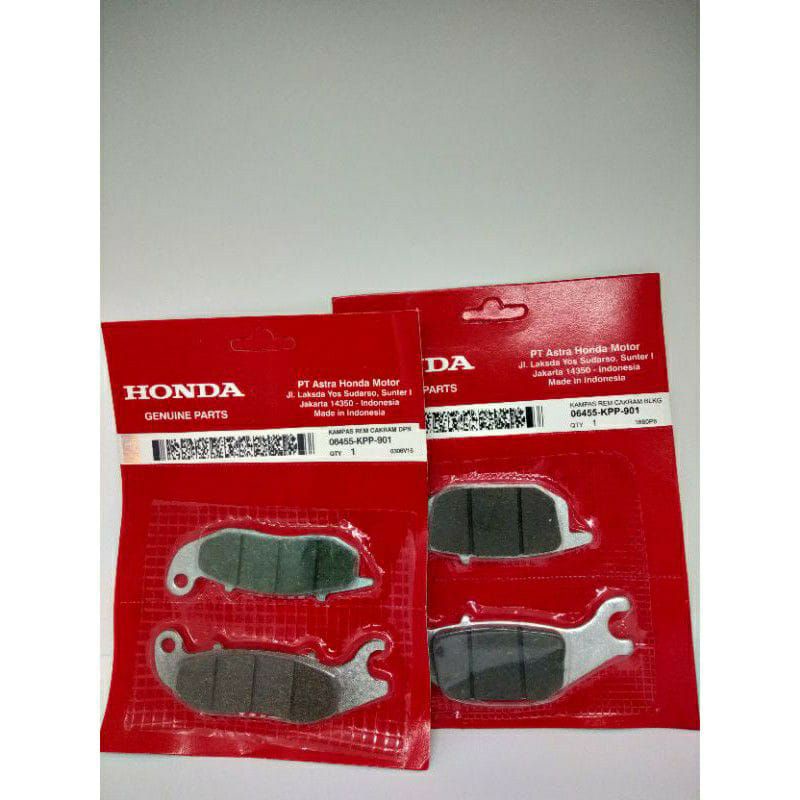 (KYE+KPP) Dispad Kampas Rem Cakram Depan Belakang TIGER REVO