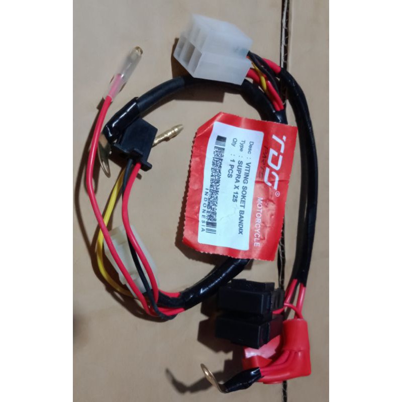 SOKET KABEL AKI BENDIK KARISMA SUPRAX125