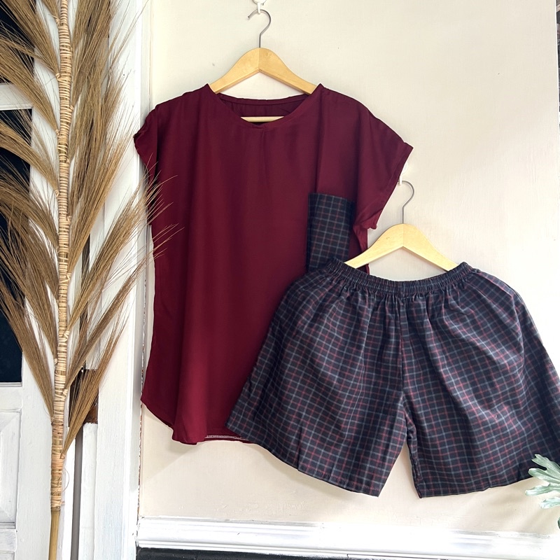 (rayon premium)/ homewear / Piyama dewasa / Baju tidur rayon / babydoll rayon / piyama rayon / set piyama motif / daster rayon / daster / kemeja rayon / set kemeja/ piyama murah/ daster murah-43